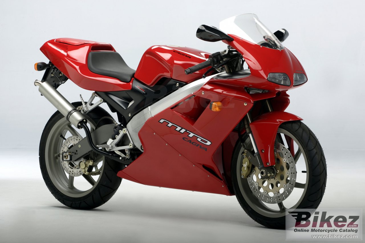 Big Cagiva mito 125 picture and wallpaper from Bikez.com